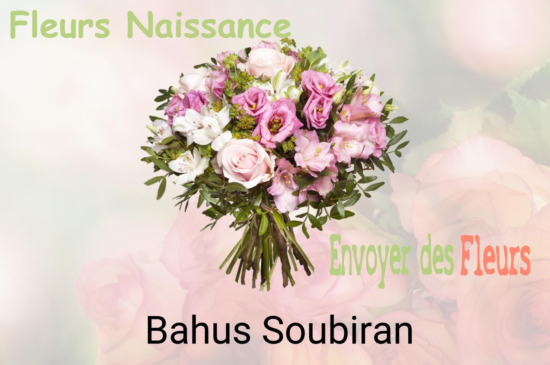 Bouquet de fleurs de naissance livré à Bahus-Soubiran